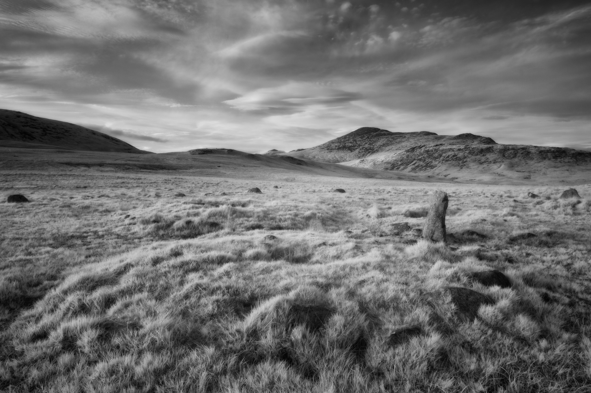 White Moss SW Stone Circle, Cumbria, England.